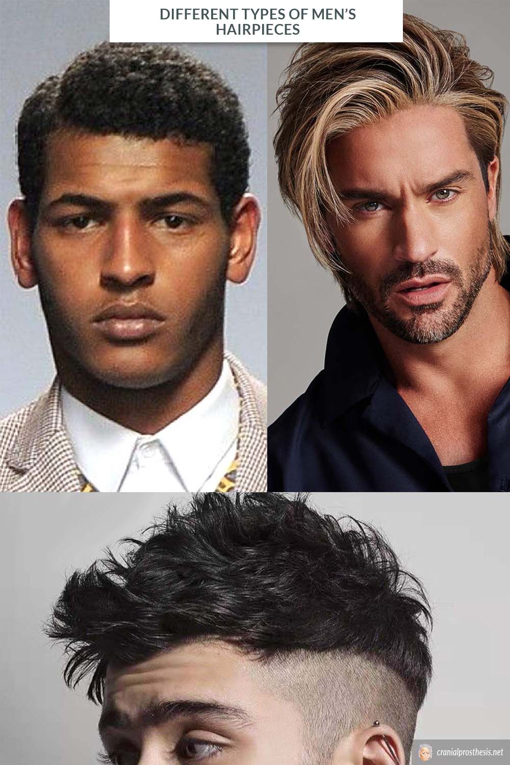 Types Of Hairpieces For Men