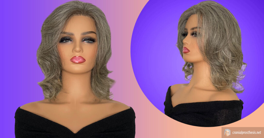 Comfortable Wigs For Chemo Patients Cranial Prosthesis Wigs